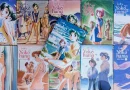 Couvertures des 14 tomes d'Escale à Yokohama