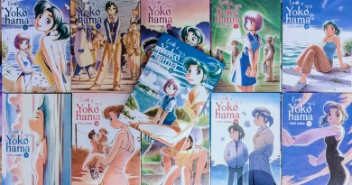 Couvertures des 14 tomes d'Escale à Yokohama