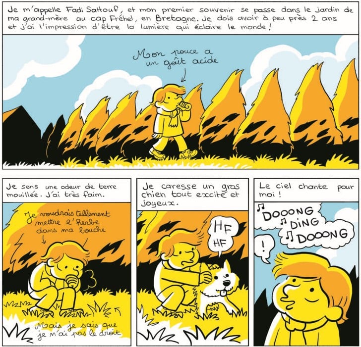 Extrait du roman graphique - Page 1